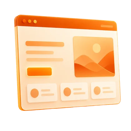 Website mockup